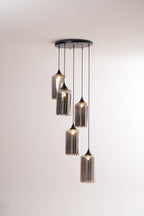 Bottle Glass Pendant Light