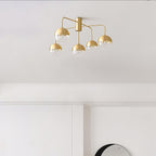 Brass Globulars Ceiling Lamp