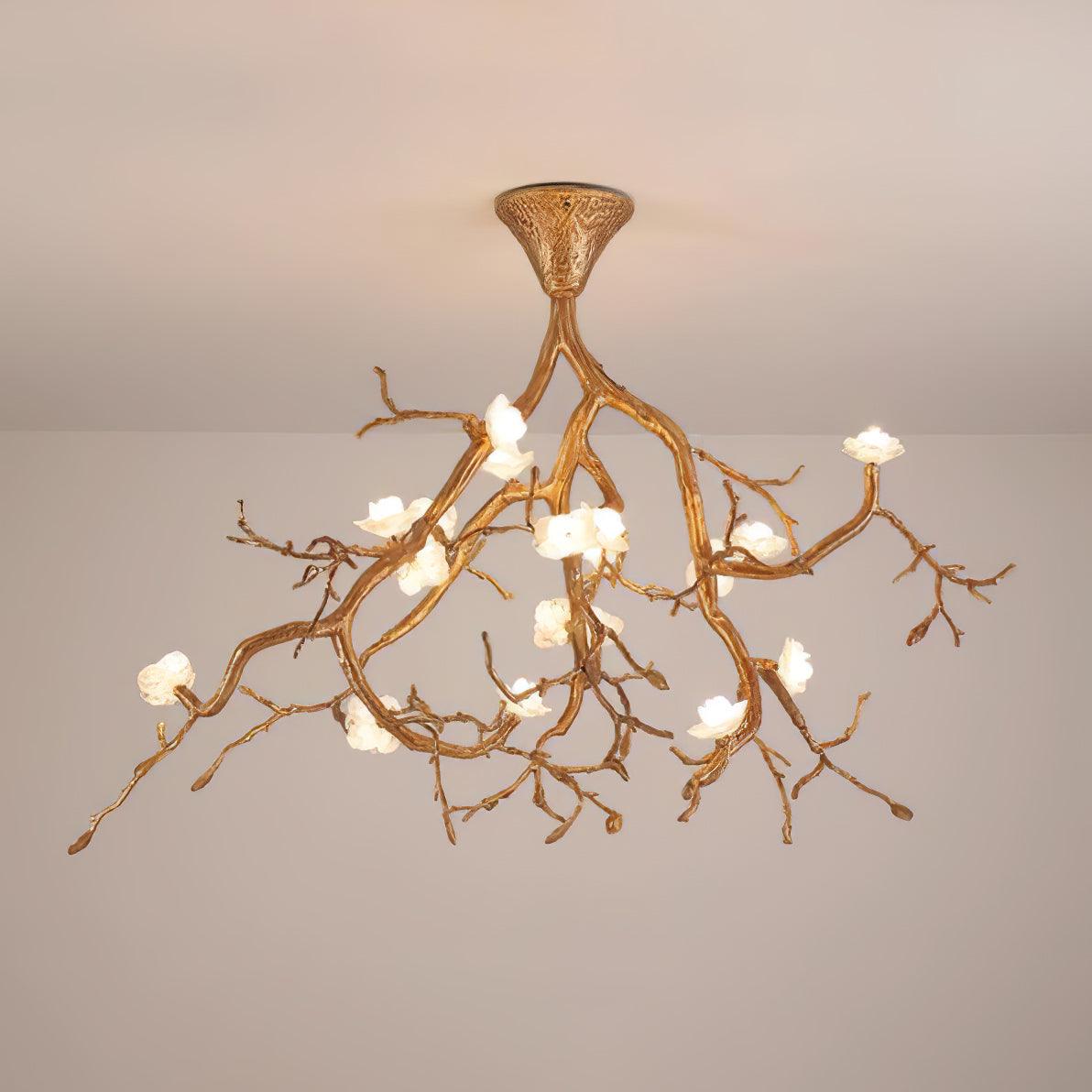 Tree Branches Flower Ceiling Lamp