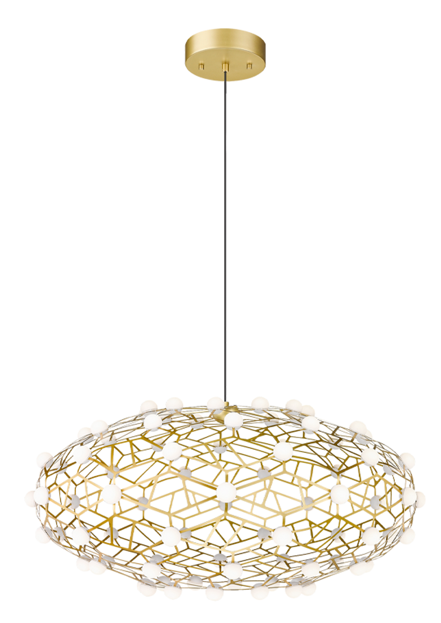 Coral LED Chandelier, LED, Gold, 31"W (C76330GL 305XP0N)