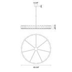 Revolve 21 Light Chandelier