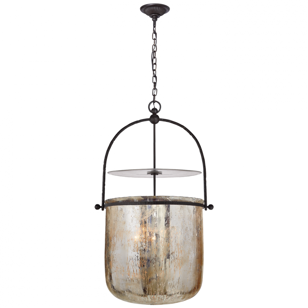 Sarella Pendant, 8-Light, Polished Stainless Steel, Clear Heritage Crystal, 15.5"W (RS8345N-401H 1J00FZ)