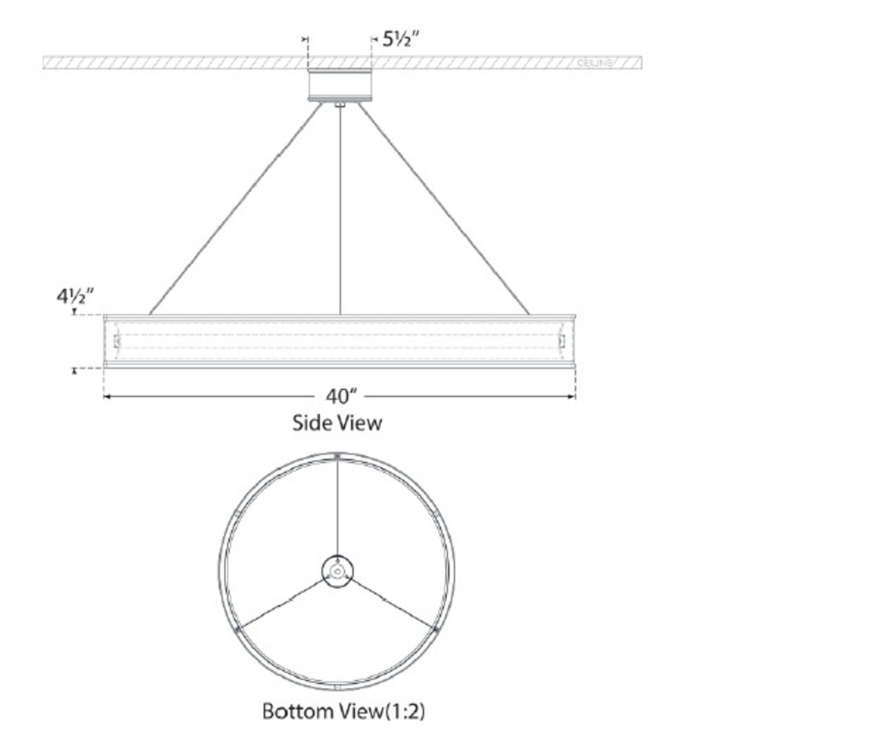 Launceton Chandelier