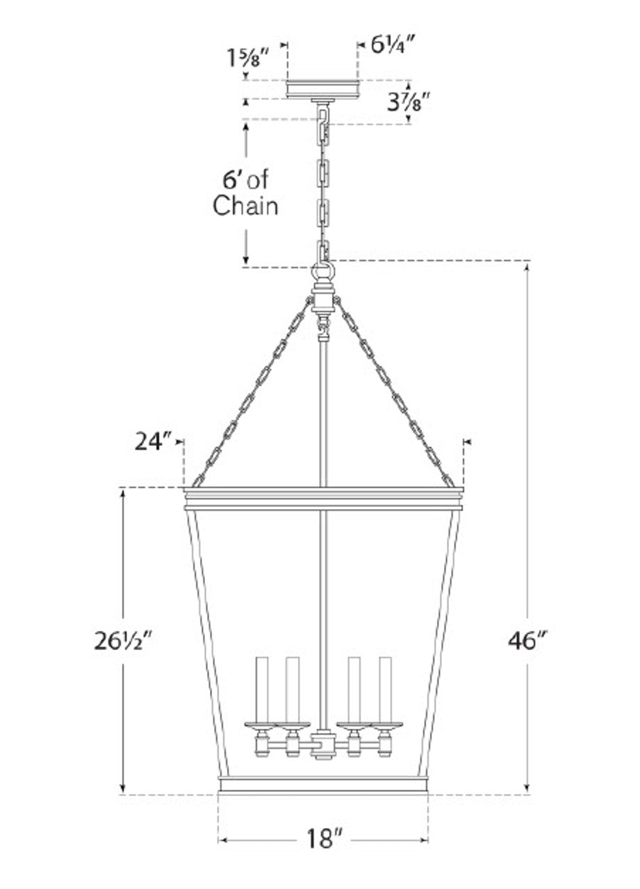 Darlana Lantern Pendant