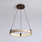 Celestial Orbit Travertine Chandelier