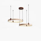 Celestial Orbit Travertine Chandelier