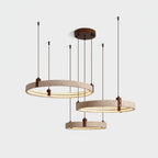 Celestial Orbit Travertine Chandelier