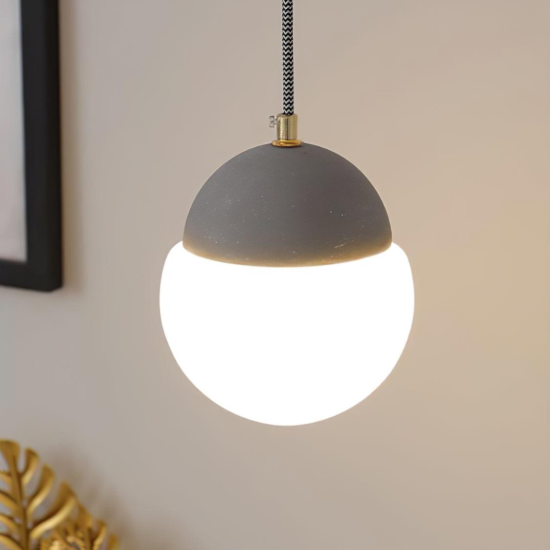 Cement Eclipse Pendant Lamp