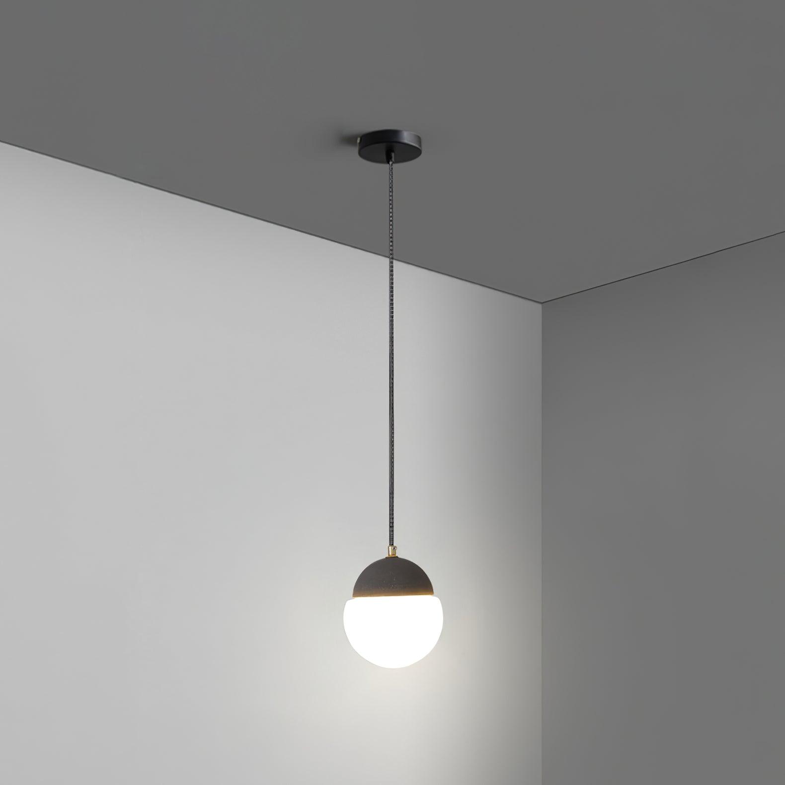 Cement Eclipse Pendant Lamp