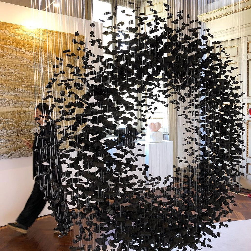 Black Stones Chandeliers