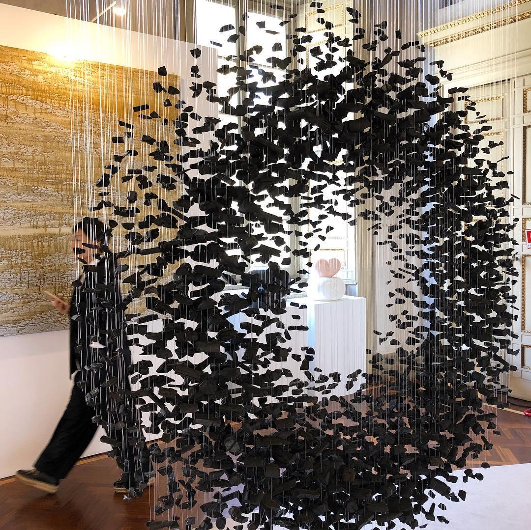 Black Stones Chandeliers