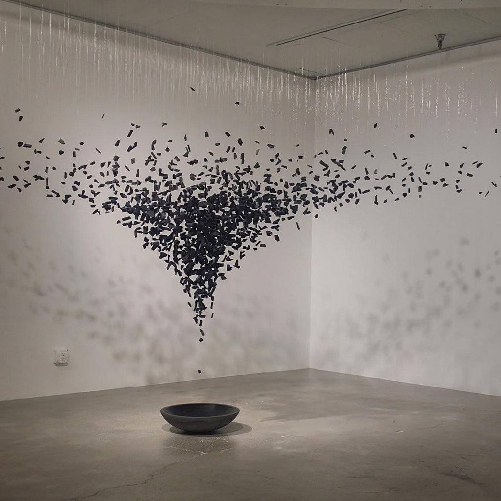 Black Stones Chandeliers