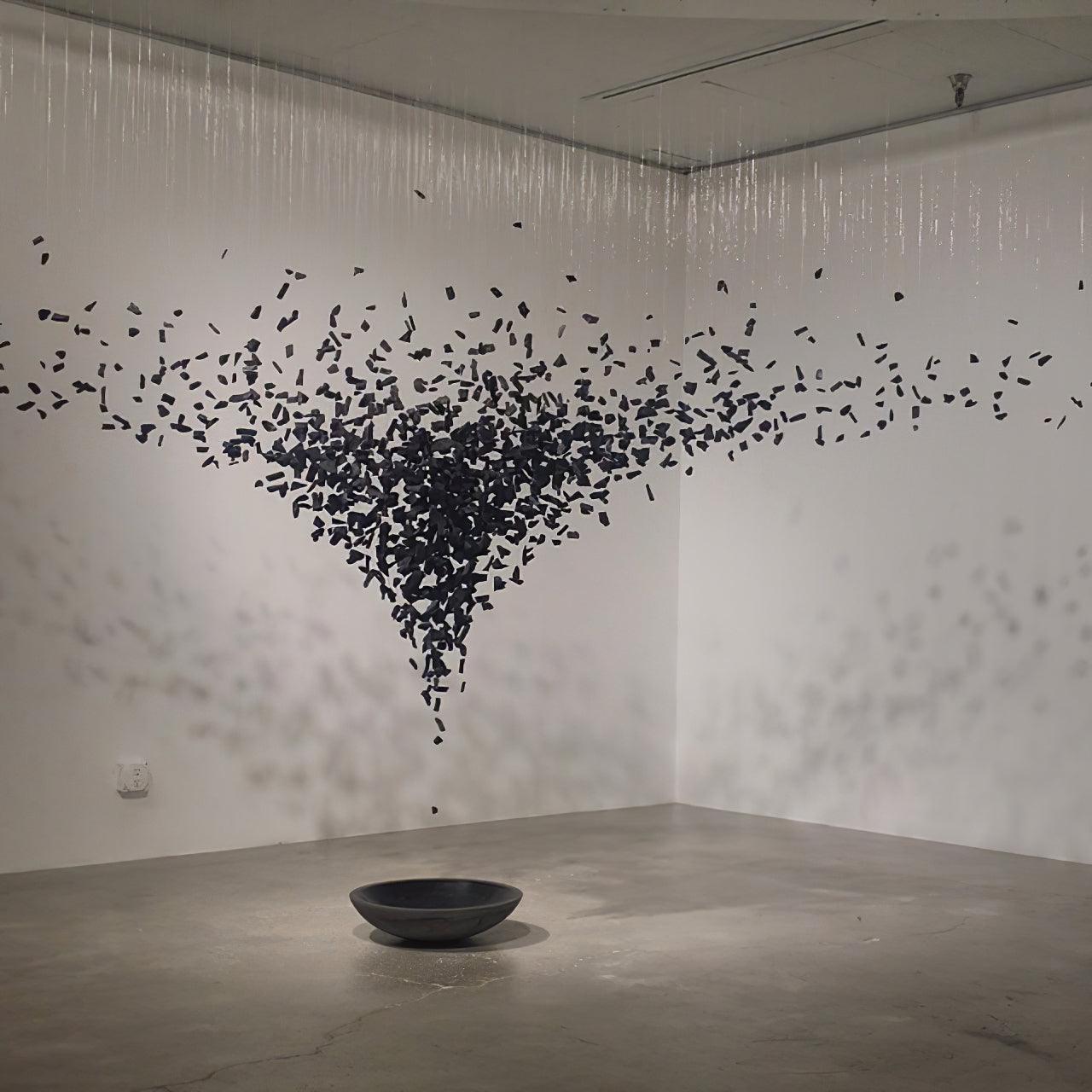 Black Stones Chandeliers