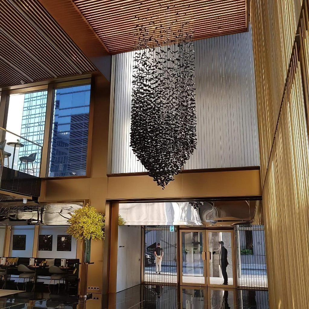 Black Stones Chandeliers