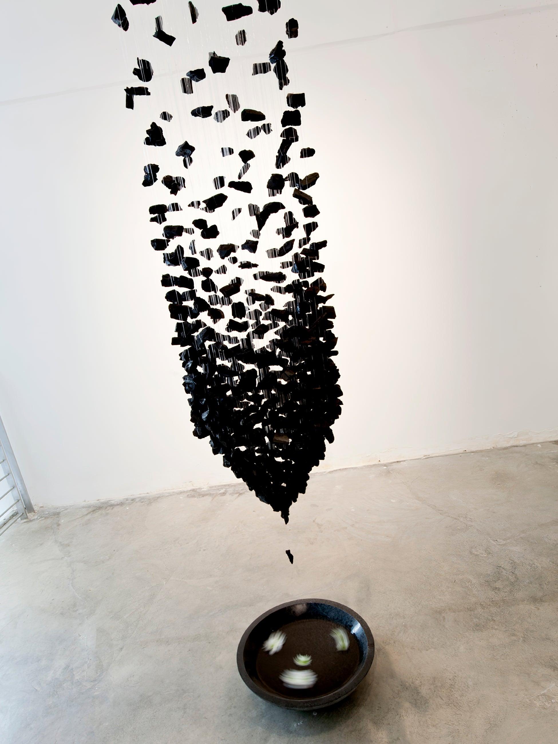 Black Stones Chandeliers