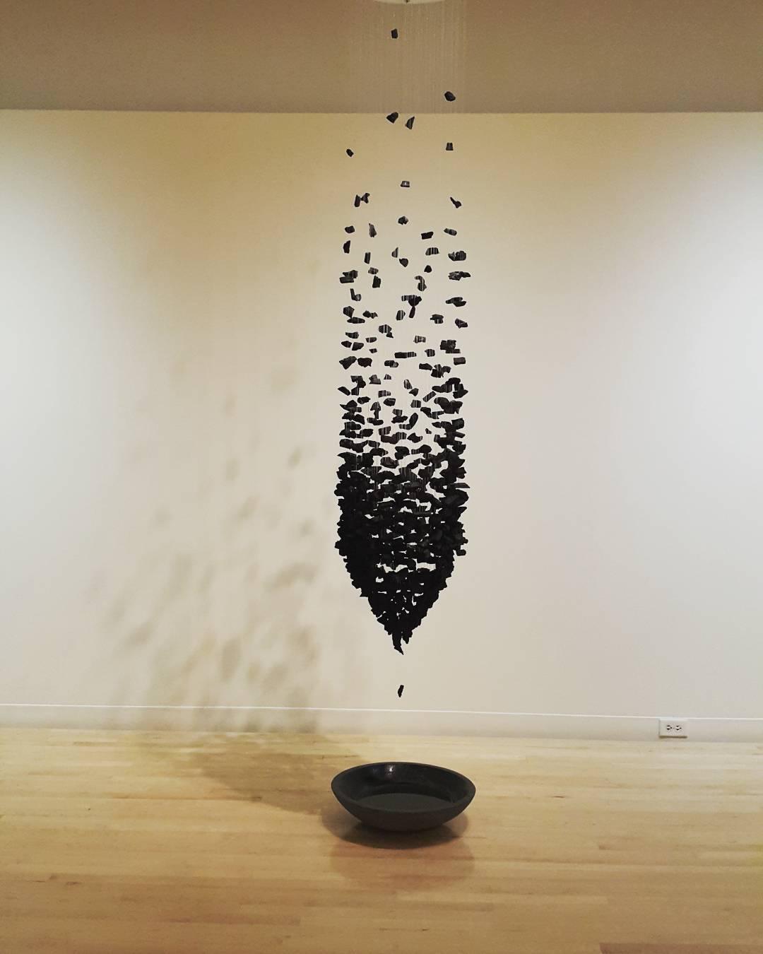 Black Stones Chandeliers
