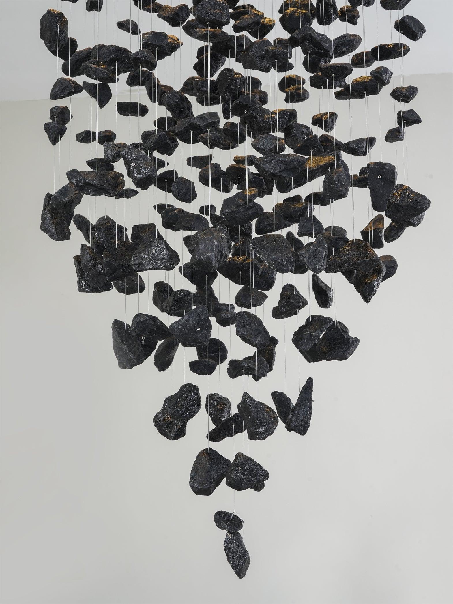 Black Stones Chandeliers