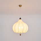 Chestnut Fabric Pendant Light