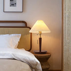 Cone Pleated Fabric Table Lamp