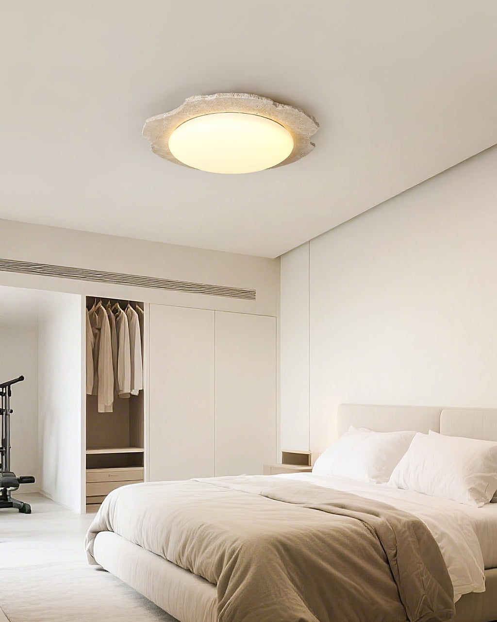 Crater Halo Ceiling Light