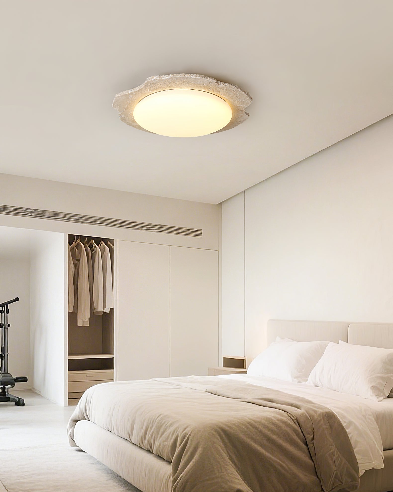 Crater Halo Ceiling Light