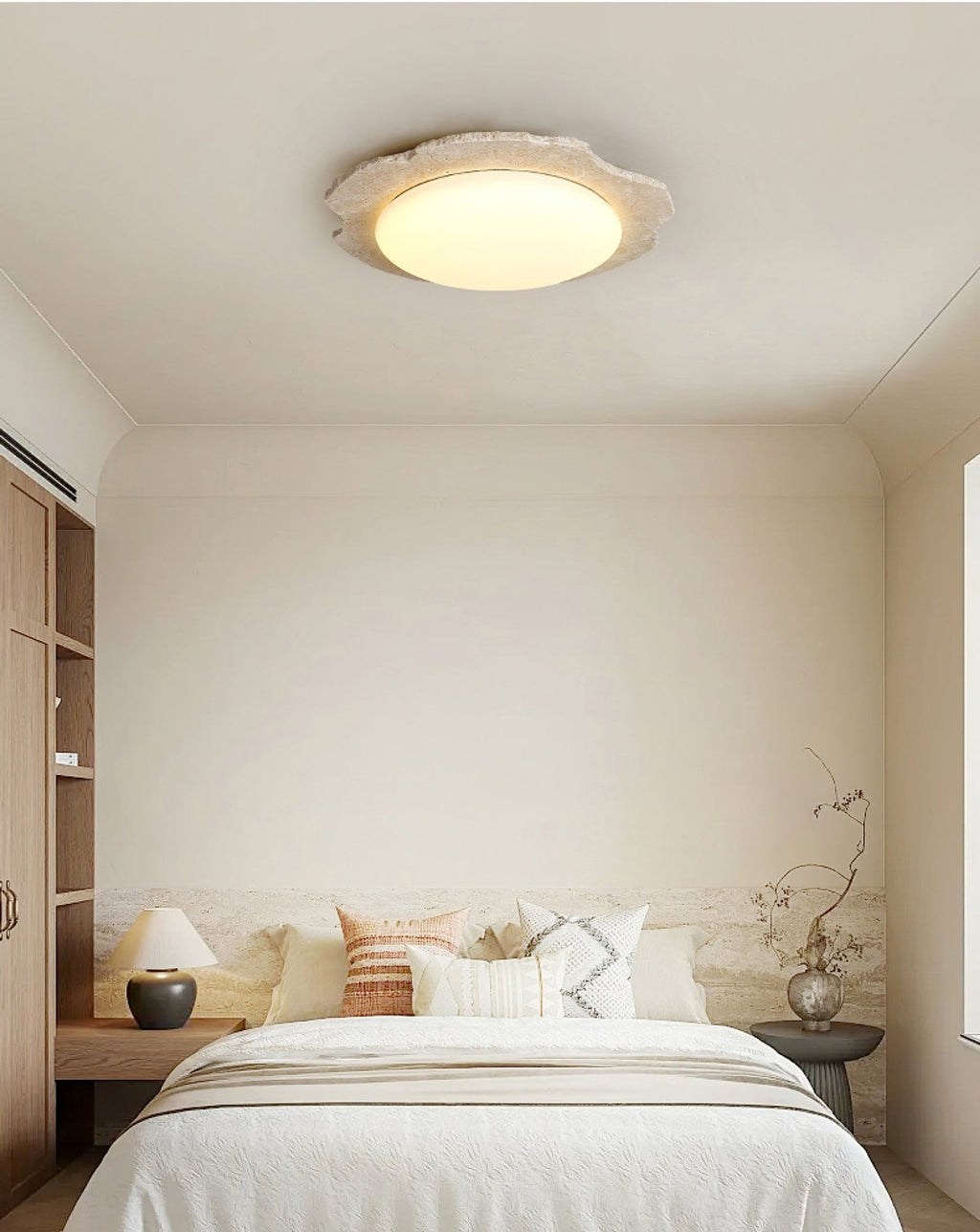 Crater Halo Ceiling Light