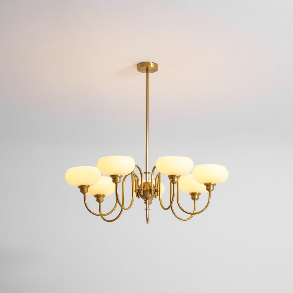 Creamy Persimmon Chandelier