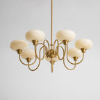 Creamy Persimmon Chandelier