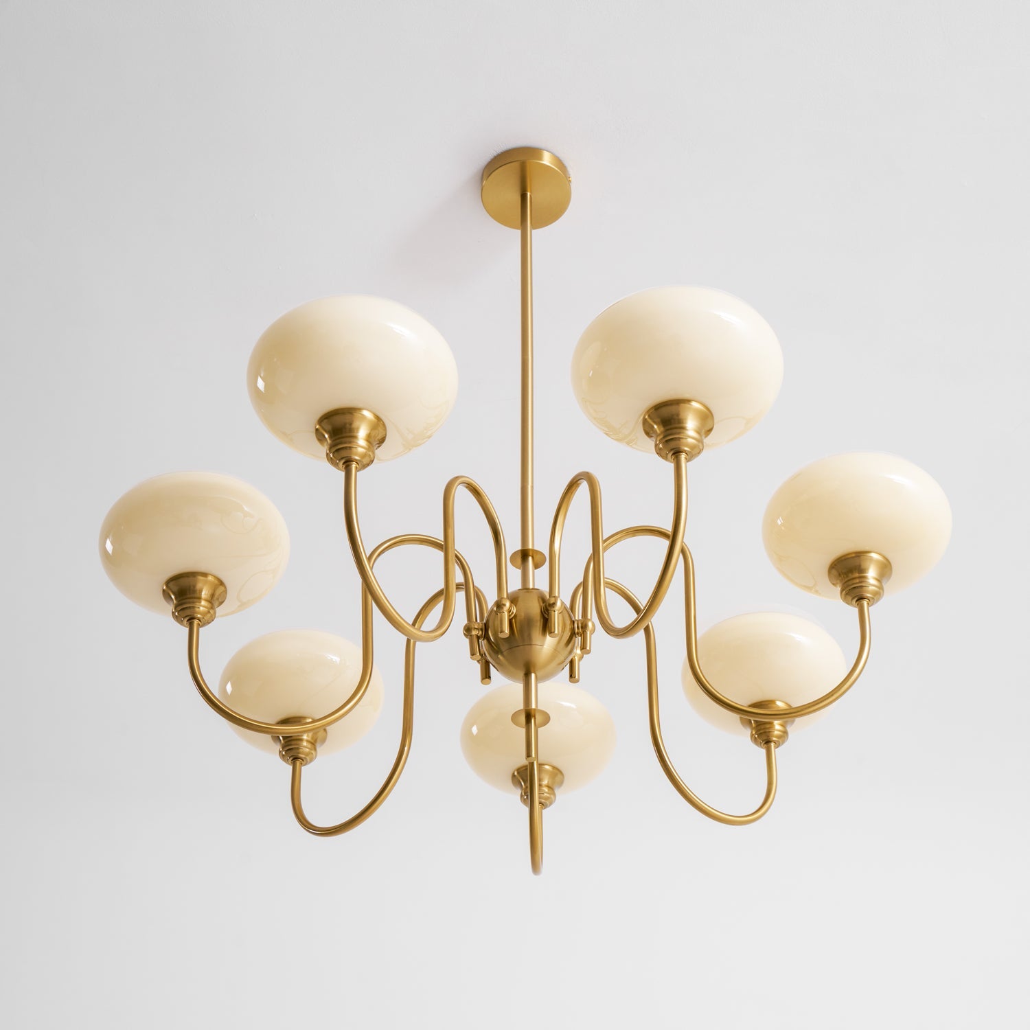 Creamy Persimmon Chandelier