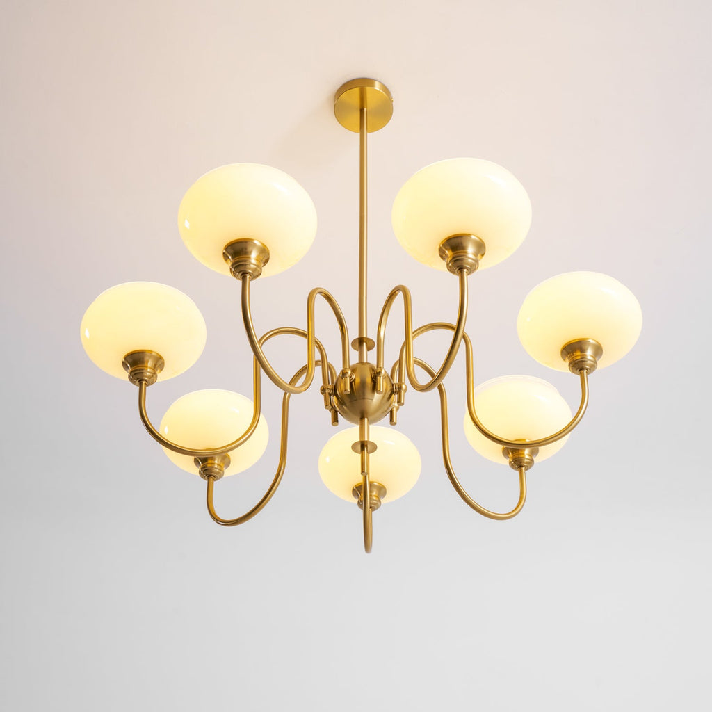 Creamy Persimmon Chandelier