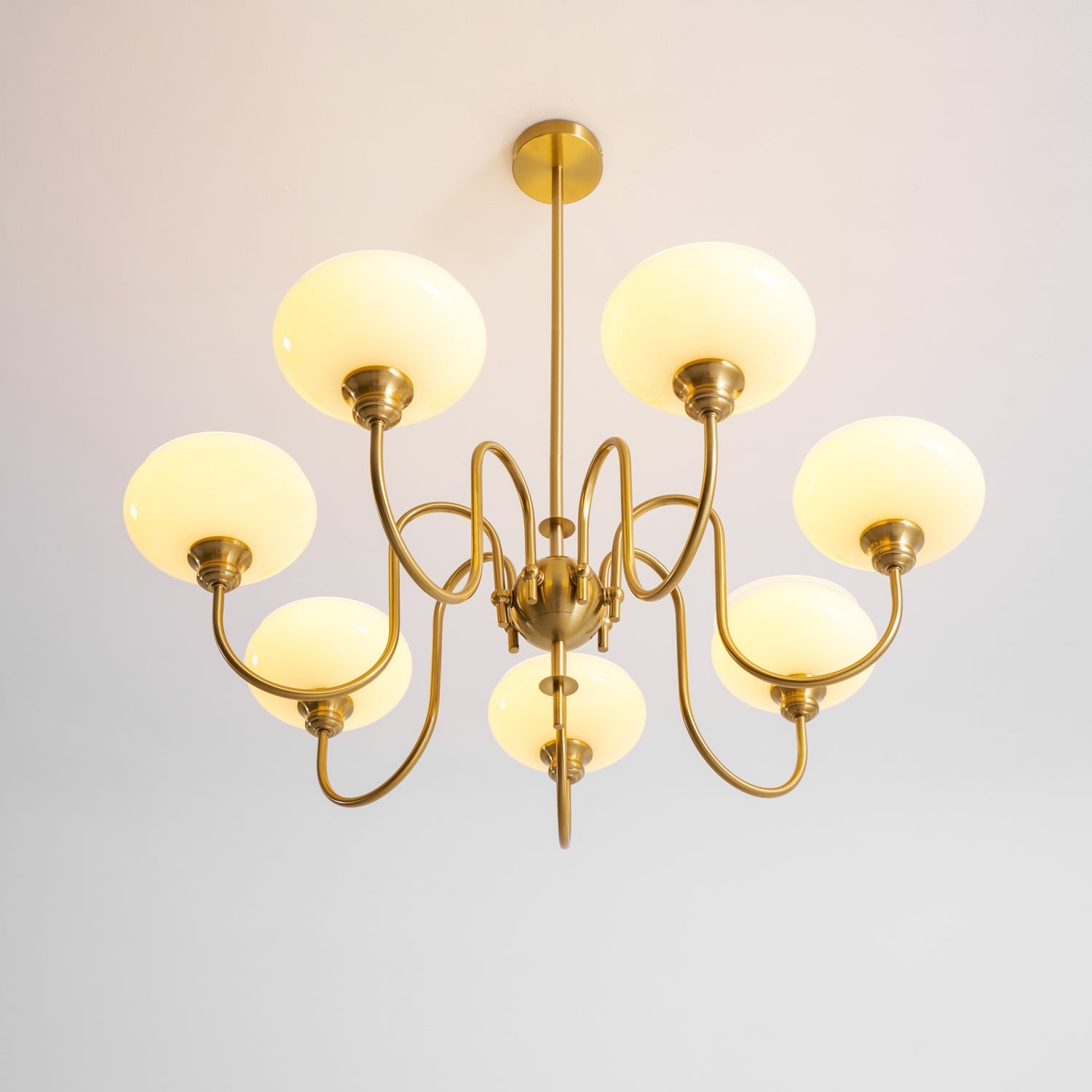 Creamy Persimmon Chandelier