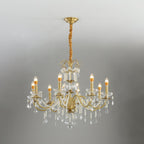 Crystal Pearl Chandelier