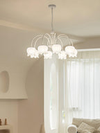 Curved Arm Bell Chandelier