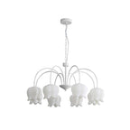Curved Arm Bell Chandelier