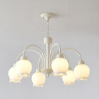Curved Arm Bell Chandelier