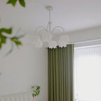 Curved Arm Bell Chandelier