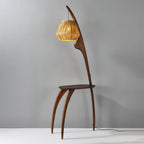 Curved Mantis Arm Floor Lamp