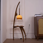 Curved Mantis Arm Floor Lamp