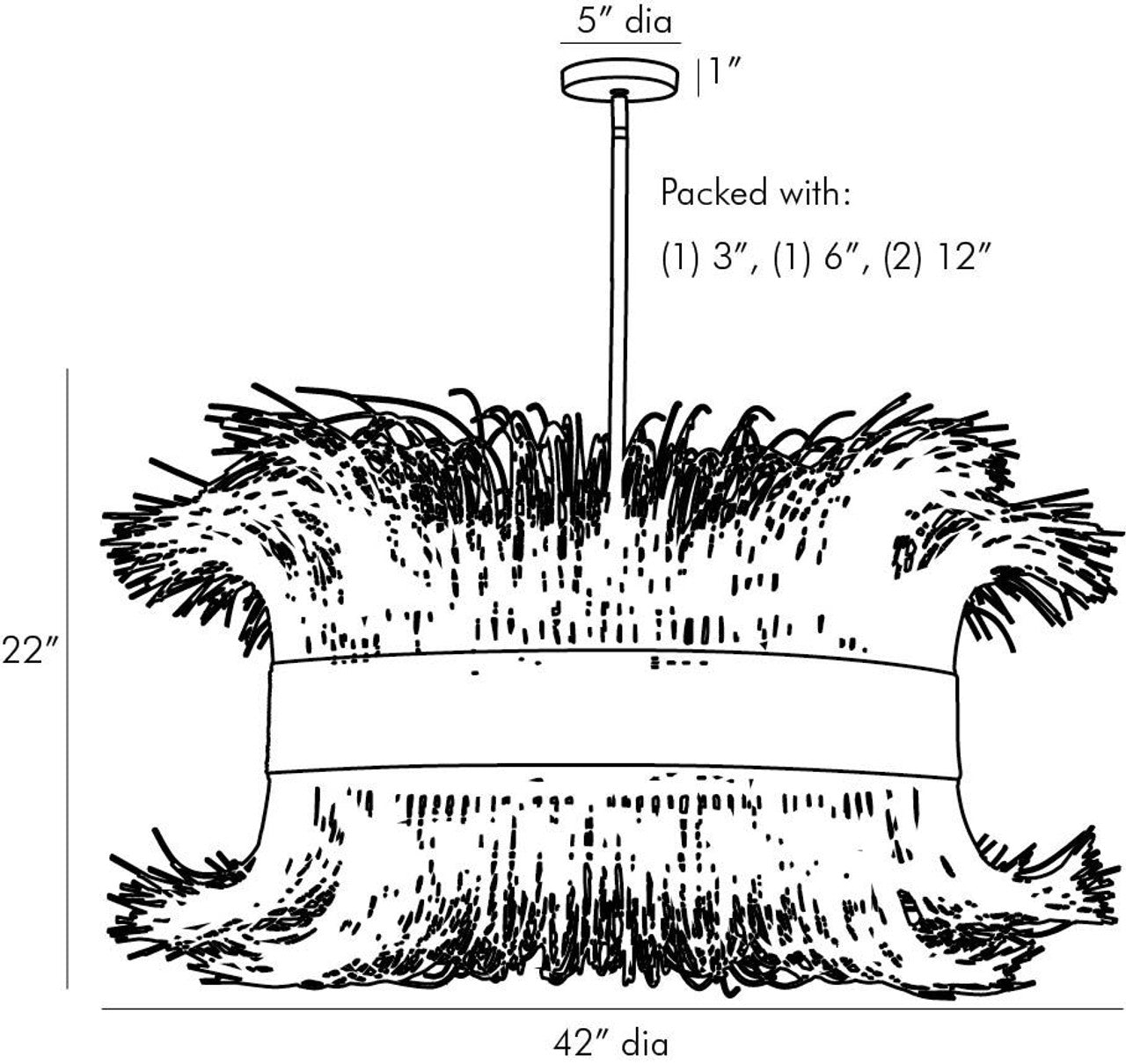Filamento Chandelier
