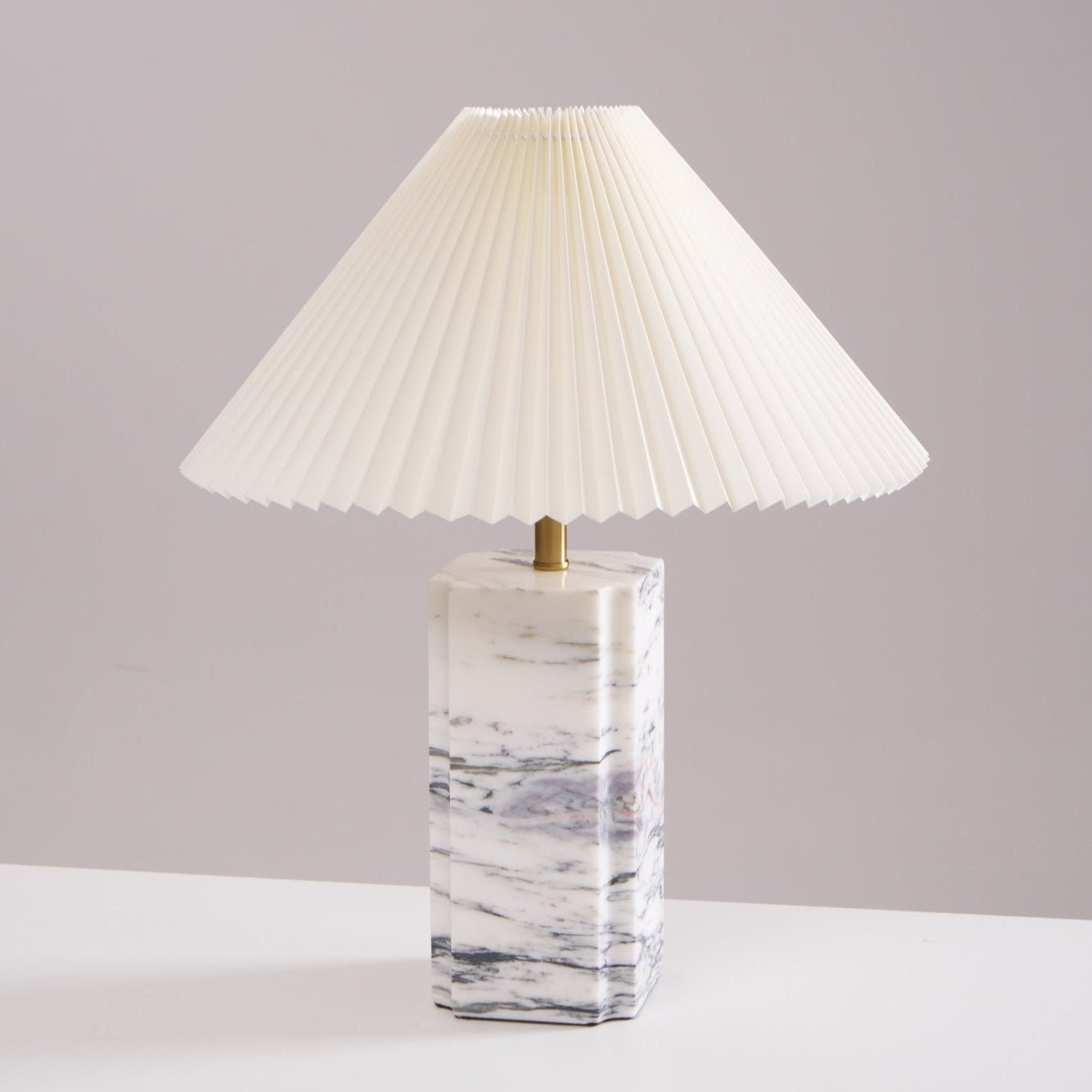 Bianca Marble Table Lamp