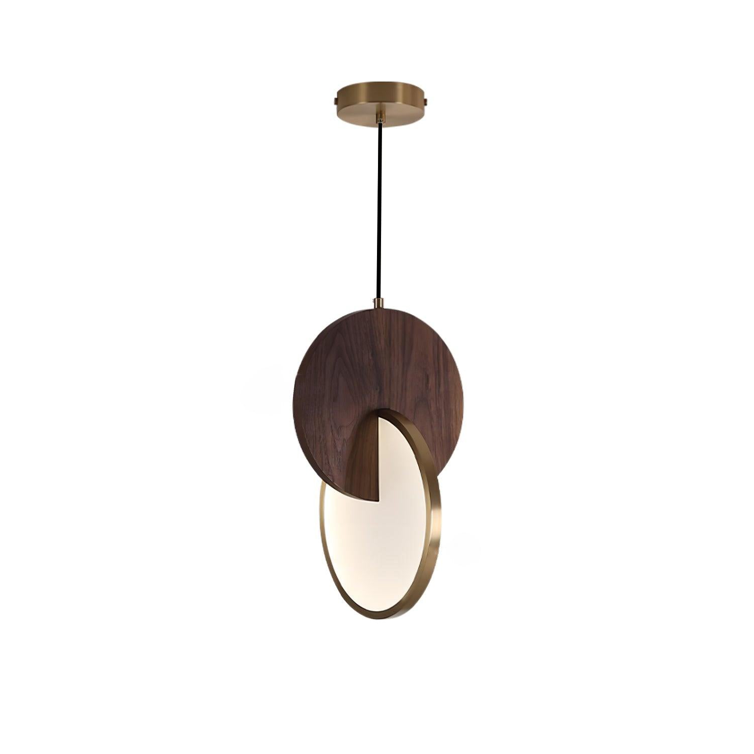 Double Disk Pendant Lamp