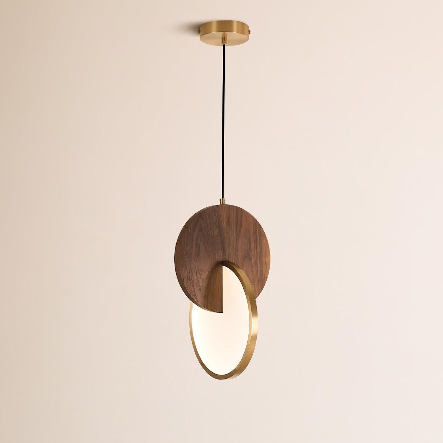 Double Disk Pendant Lamp