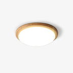 Drum Wood Ceiling Lamp