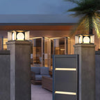 Eclipse Cube Outdoor Post Light