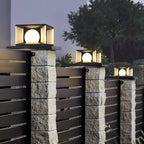 Eclipse Cube Outdoor Post Light