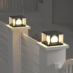 Eclipse Cube Outdoor Post Light