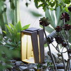 Elira Solar Outdoor Bollard Light