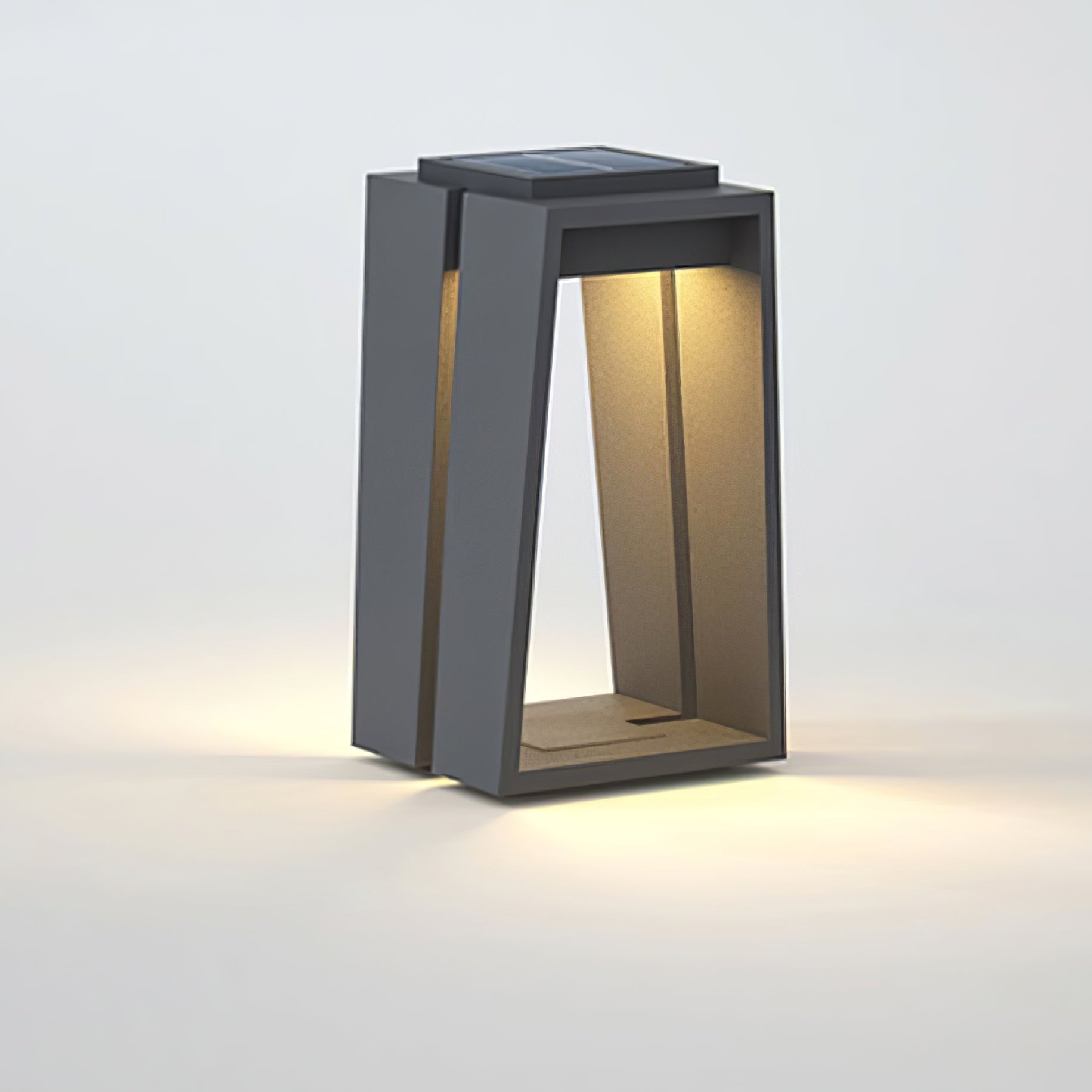 Elira Solar Outdoor Bollard Light