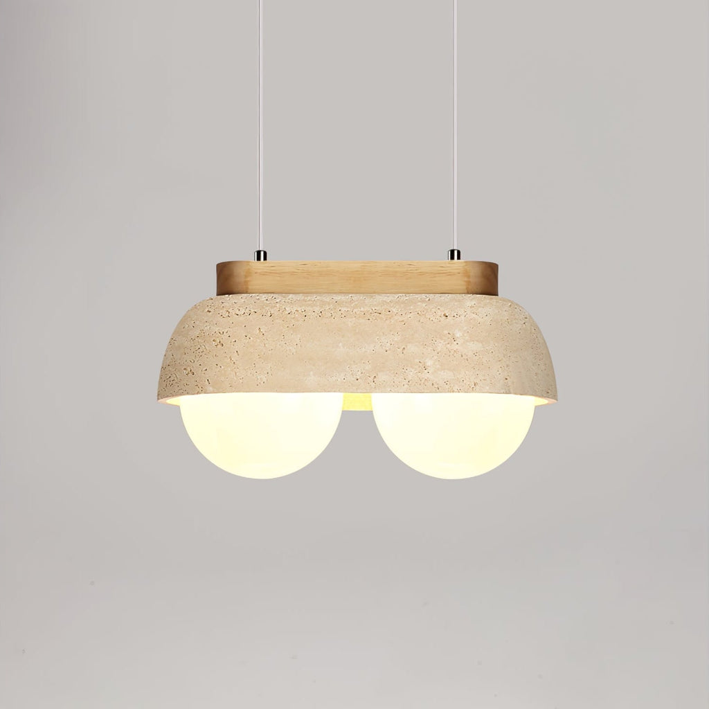 Elowen Travertine Pendant Light