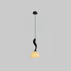 Elowen Twisted Wood Pendant Light
